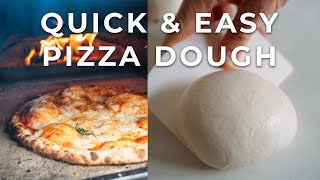 Quick amp Easy Pizza Dough Recipe [upl. by Arretak953]