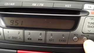 How to change  adjust time dash clock on Toyota iQ  Aygo  Yaris  Auris  Verso  Avensis [upl. by Woo]