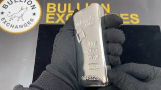 1 Kilo Silver Bar Valcambi Suisse 999 Fine at Bullion Exchanges [upl. by Bardo]