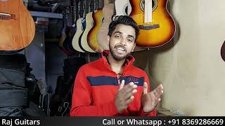 Branded Guitars at Cheapest price at Raj Guitars  Wholesale Guitars  Mumbai  Hindi [upl. by Serdna]