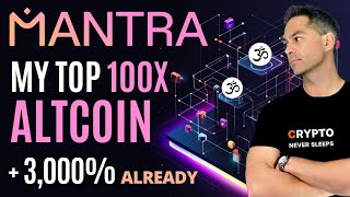 Mantra OM  My TOP 100X ALTCOIN  BEST Crypto Staking Rewards  DeFi  MANTRA OM Price Prediction [upl. by Ihel7]