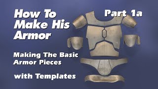 How to make Boba Fett Armor Step by Step Guide Part 1a [upl. by Goddord818]