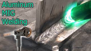 Aluminum Spool Gun Welding  Beginners perspective figuring it out [upl. by Maya]