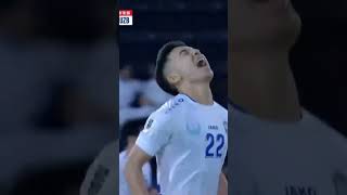 Uzb vs Qatar Abbos Fayzullayev Dubl💥 uzb vs qatar [upl. by Artenahs]