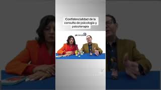 Confidencialidad de la consulta de psicología y psicoterapia [upl. by Cicely]