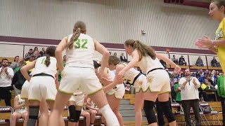 Tippecanoe Valley stuns Mishawaka Marian to clinch girls basketball regional title [upl. by Ner977]