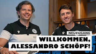 Herzlich Willkommen bei Arminia Bielefeld Alessandro Schöpf [upl. by Oakley]