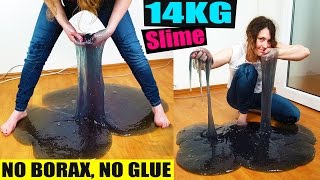 Mega Slime DIY 14 kilos Without Borax and Without Glue [upl. by Allekim146]