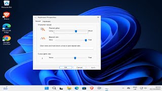 How To Change Keyboard Settings in Windows 11 [upl. by Attinahs]