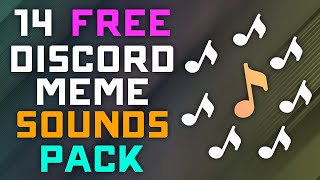 Discord Free Meme SoundBoard Pack 2  14 More Funny Sounds [upl. by Hannaoj]