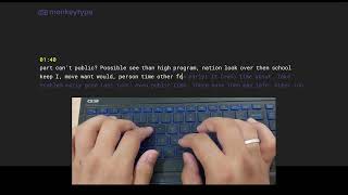Mastering the Keys Day 12 Challenge on Monkey Type  Punctuation Precision [upl. by Jayson]