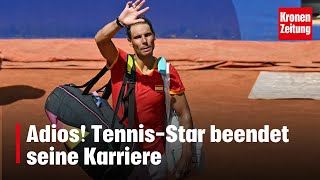 Rafael Nadal beendet glorreiche Karriere  kronetv NEWS [upl. by Senn]