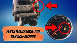 Opel Astra K  Feststellbremse ServiceModus  Manuelle Methode English Sub [upl. by Adan196]