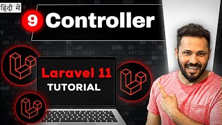 Laravel 11 tutorial in Hindi 9 Controller in laravel [upl. by Olympias419]