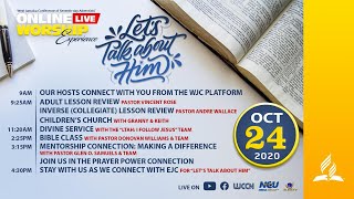 LTAH Digital Evangelistic Campaign  Online Worship Experience PM  Sabbath October 24 2020 [upl. by Analed]