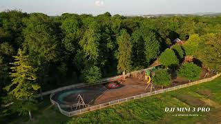 Lydiard Park swindon beautiful landscape drone uk dji nature 4kvideo [upl. by Aioj]