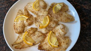 Broiled Flounder Fish [upl. by Sosthenna]