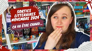 💸 SORTIES LITTÉRAIRES Novembre 2024  34 😱📚 [upl. by Alekat]