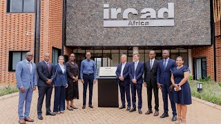 President Kagame inaugurates IRCAD Africa centre that trains surgeons in minimally invasive surgery [upl. by Ahsets]