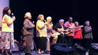 The Chavis Brothers Sing with their nieces at the River People Music and Culture Fest [upl. by Libbna]