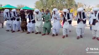 Balochi Jhumar Dance khalil Sabqi [upl. by Leitman579]