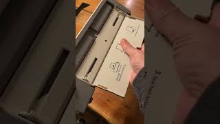 How to open and close the Scotch Laminator feeder tray scotchlaminator [upl. by Naffets]