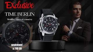 time berlin classic video camera watch [upl. by Sherwynd]