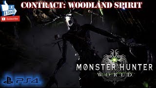 MHW Ancient Leshen  Contract Woodland Spirit quotsessionquot [upl. by Phemia]