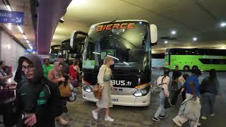 Paris Bercy Seine Flixbus station [upl. by Alyahsat105]