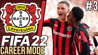 WIRTZ SAVES US AGAIN   FIFA 22 Bayer Leverkusen Career Mode 3 [upl. by Genna830]