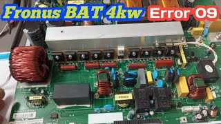 Fronus 4kw error 09 solution  Uzair Electronics [upl. by Carlene]