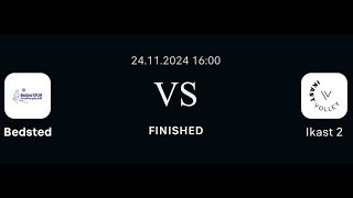 Bedsted VS Ikast 2 1 Division West 20242025 [upl. by Ahsinwad272]