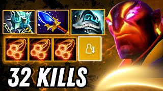 Ember Spirit 32Kills Gleipnir  Shiva One Shot Damage🔥Dota 2 [upl. by Nivrehs430]