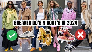 NEW Sneaker Trends To Love  Fashion Trends 2024 [upl. by Namlas511]