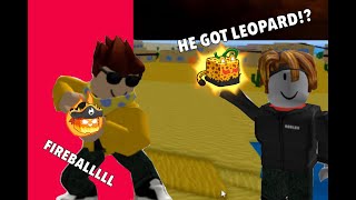 PATPAT GOT LEOPARD  Blox Fruits NOOB2PRO Part 3 [upl. by Dumanian53]