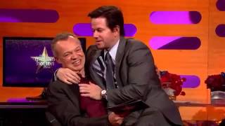 Mark Wahlberg gets gay and cuddly with Graham on The Graham Norton ShowWeird [upl. by Rednasyl]