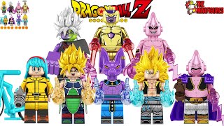 Lego Dragonball Z Minifigures Compatible Lego Dragonball KOPF Block Figures KF6193 Beerus  Frieza [upl. by Mikkel811]