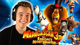 IT GETS CRAZIER Madagascar 3 Europes Most Wanted  First Time Watching  reactionreview [upl. by Brieta403]