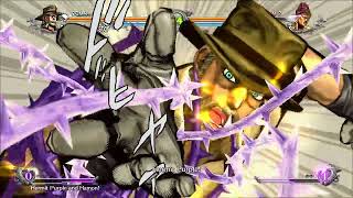 Old Joseph Joestar vs Esidisi  JoJos Bizarre Adventure AllStar Battle R [upl. by Ynohtnaeoj321]