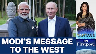 PM Modis Message to Putin on Ukraine War No Solution on Battlefield  Vantage with Palki Sharma [upl. by Anyala]