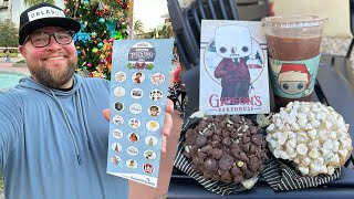 Disney Springs 2024  NEW Christmas Cookies At Gideons amp The Holiday Bar  Walt Disney World [upl. by Leoni]