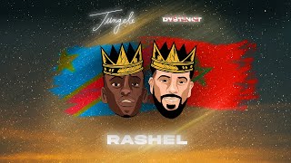 Jungeli ft DYSTINCT  Rashel Lyrics Video [upl. by Prunella]