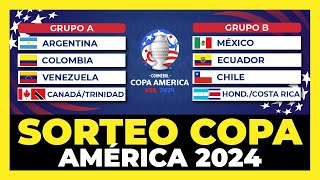 Mi Sorteo de la Copa América 2024🏆 [upl. by Ravilob]