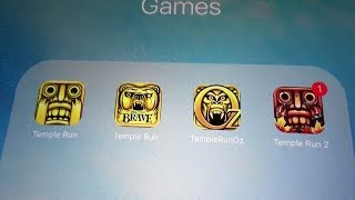 Temple Run Vs Temple Run Brave Vs Temple Run Oz Vs Temple Run 2 [upl. by Debbie]