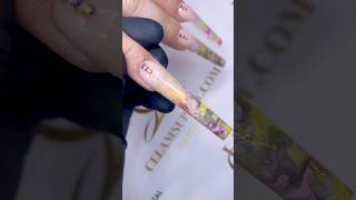 Marble Nails design using cllamsupply CL Gel nails nailart nailtech [upl. by Pinkerton404]