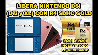 🛠️🎮 Como liberar NINTENDO DSi  DSi XL en 2024 con R4 SDHC GOLD PRO paso a paso 🛠️🎮 [upl. by Linzer18]