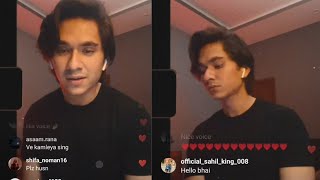 Samar Jafri live on Instagram  just live [upl. by Euqnimod498]