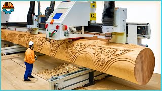 55 Moments Satisfying Wood CNC Wood Carving Machines amp Lathe Machines [upl. by Seftton987]