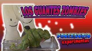 los Guantes ZOMBIES experimentos con agua [upl. by Akit229]