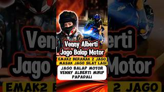 Venny Alberti jago Balap motor trending fyp viral [upl. by Conah99]